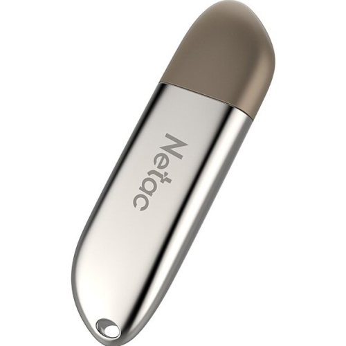 USB-флешка NETAC U352 (NT03U352N-256G-32PN) USB3.0 256GB Серебристый/Коричневый