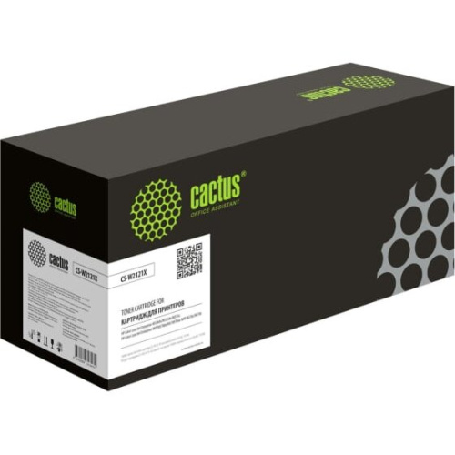 Картридж лазерный Cactus 212X CS-W2121X W2121X голубой 10000стр для HP Color LJ M554/M555/578 Enterprise