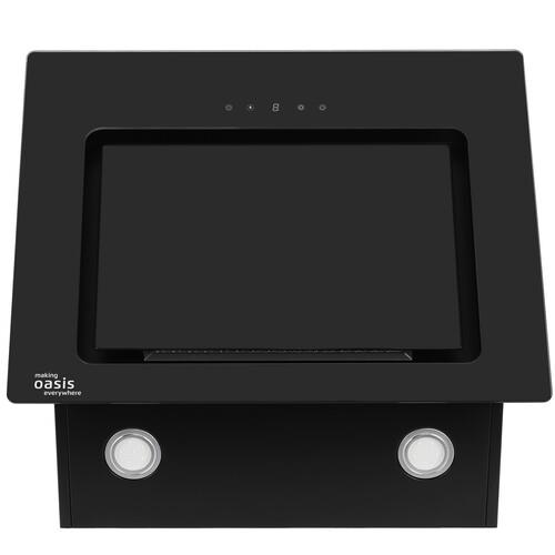 Вытяжка наклонная Оasis NA-60B черный/черный