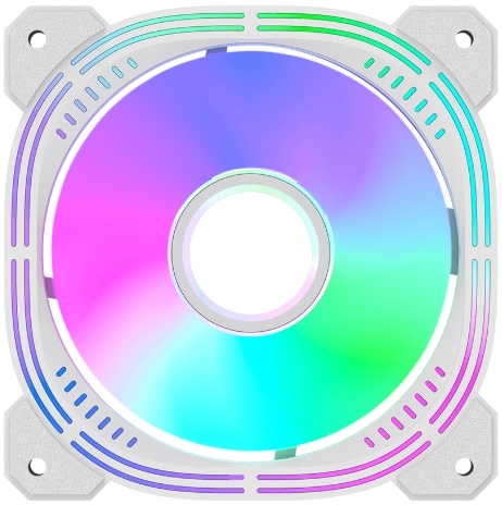 Вентилятор Formula Nulight 12WH ARPW Reverse 4-pin, 1500об/мин, 27.34дБ, ARGB, Ret