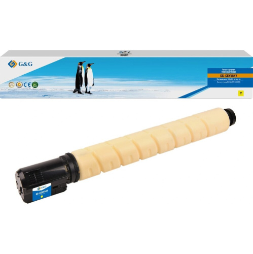 Картридж лазерный G&G GG-CEXV54Y C-EXV54 Y желтый 8500стр для Canon imageRUNNER C3025i