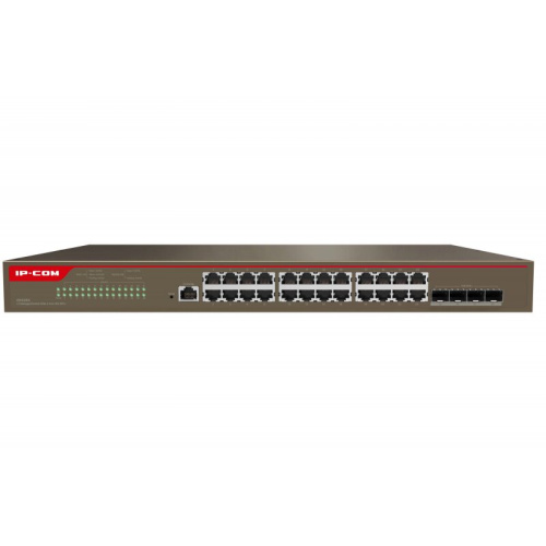 Коммутатор IP-COM G5328X 24*1Gbit RJ45, 4*SFP 10Gbit