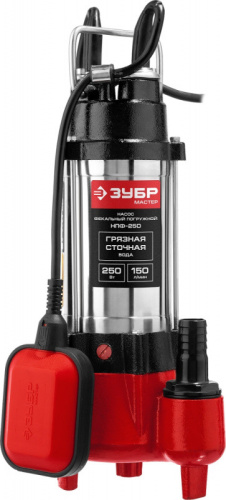 Насос фекальный Зубр НПФ-250