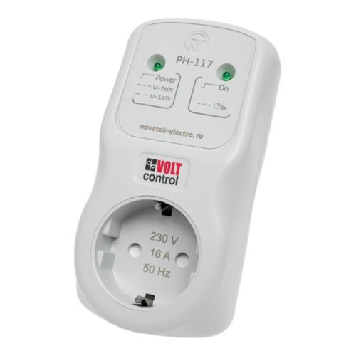 Реле напряжения Новатек-Электро Volt Control РН-117