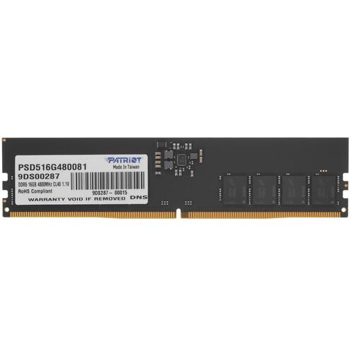 Оперативная память Patriot Signature Line [PSD516G480081] 16 ГБ