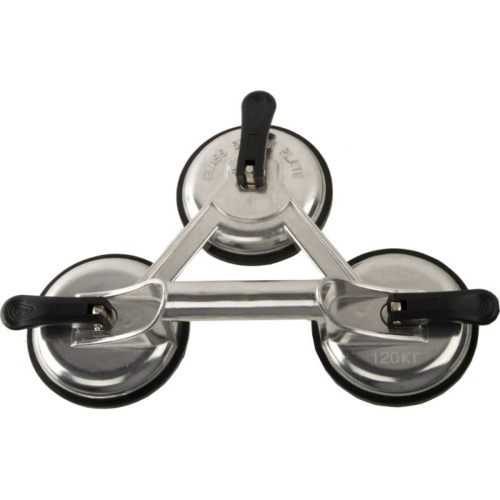 Стеклодомкрат КОБАЛЬТ 911-109 тройной алюминиевый, 120кг, коробка