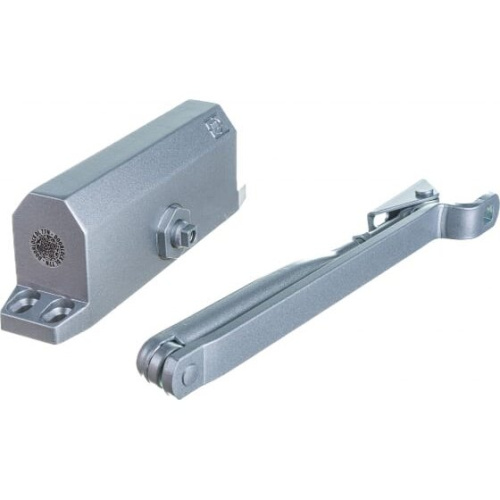 Доводчик DOORLOCK DL77N (75540) size 4/5 серебристый, 162-168ммх19мм