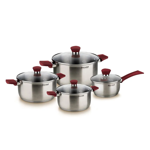 Набор посуды Rondell Strike RDS-818ST стальной