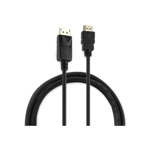 Кабель Buro BHP RET HDMI-DPP18 DisplayPort(20M)-HDMI(19M), 1.8 м, черный