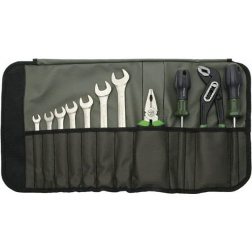 Набор ключей комбинированных Дело Техники 511511 с инструментом (8,10,12,13,14,17,19 мм) в сумке 11 предметов