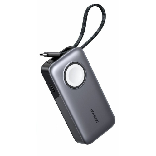 Внешний аккумулятор UGREEN PB527 (55434B) 6000mAh Power Bank 30W with Magnetic Fast Charger Space Gray