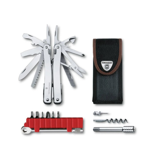 Мультитул Victorinox SwissTool Spirit X (3.0236.N) 105мм 36функц. серебристый подар.коробка
