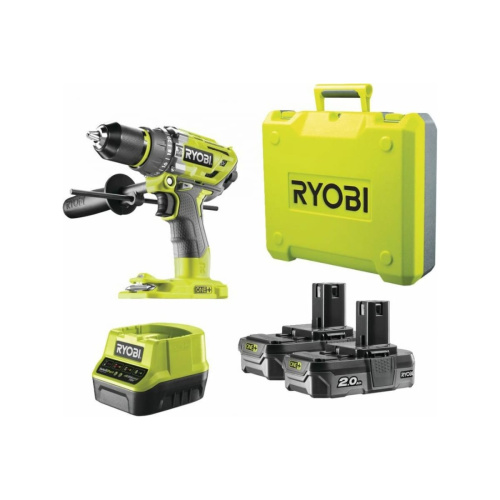 Дрель-шуруповерт Ryobi One+ R18PD7-220B бесщеточная ударная (5133004295)