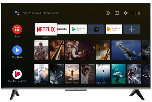 43" (108 см) LED-телевизор TCL 43P737 серебристый