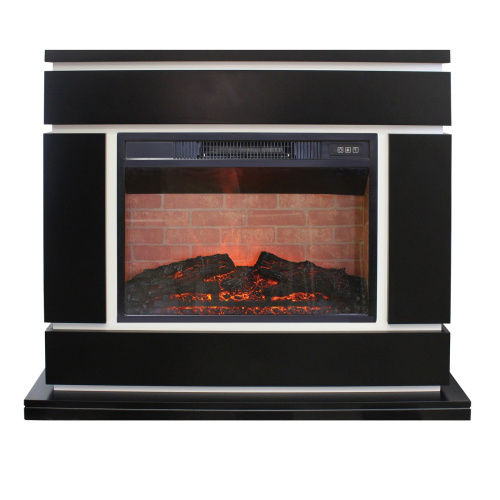 Электрокамин RealFlame Vega 24 BLM черный с очагом Irvine 24