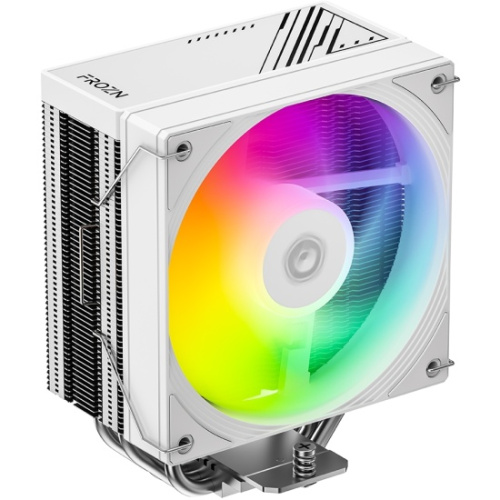 Кулер ID-COOLING Frozn A410 SE ARGB White LGA1700/1200/115X/AM5/AM4 (TDP 180W, PWM, 4 тепл.трубки прямого контакта, ARGB FAN 120mm, белый)