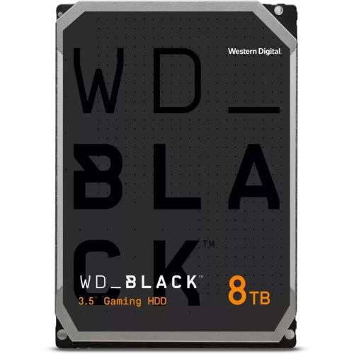 HDD WD Black WD8002FZBX, 8ТБ, SATA III, 3.5"