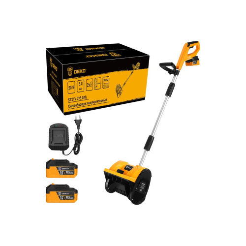 Снегоуборщик DEKO ST21V (085-4444) аккумуляторный с АКБ и ЗУ