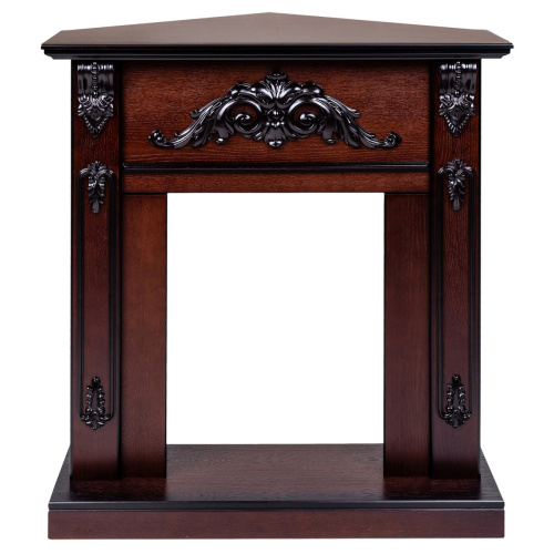 Портал каминный из МДФ угловой RealFlame Anita Corner AO античный дуб под очаги (Majestic, Fobos, Eugene, 3D Olympic)