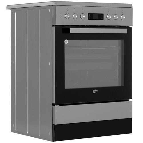 Электрическая плита Beko FSM 67320 DXT серебристый