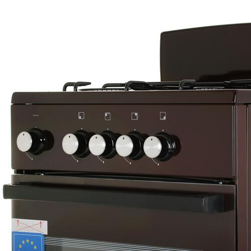 Газовая плита De Luxe 5040.48г (щ) 014 коричневый