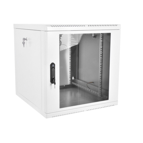 Шкаф телекоммуникационный ЦМО (ШРН-М-9.650) разборный 9U (600х650), съемные стенки, дверь стекло