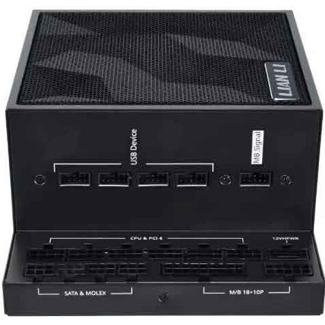 Блок питания Lian-Li Edge1000 Gen.5 (G9P.EG1000.BE00.RU) ATX 1000W 80+ platinum (20+4pin) APFC 120mm fan 12xSATA Cab Manag RTL