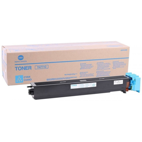 Тонер Konica-Minolta bizhub (A3VU450) C654/754/Pro C754 синий TN-711C