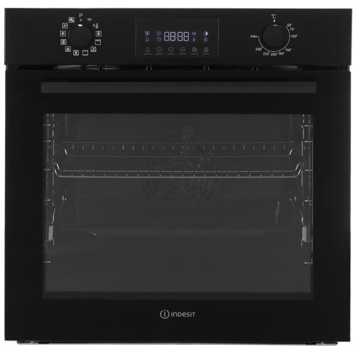 Электрический духовой шкаф Indesit IBFTE 3841 J BL черный