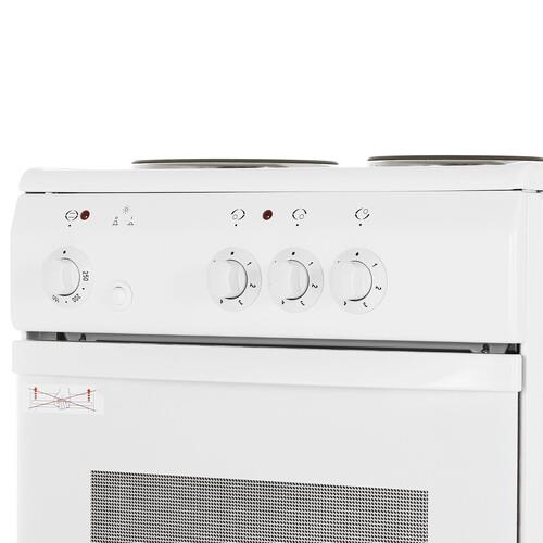 Электрическая плита De Luxe 5003.17Э белый