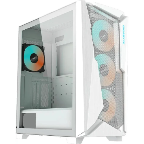 Корпус Gigabyte C301GW белый (28300-GC301W-2CKR) без БП ATX 4x120mm 4x140mm 2xUSB3.0 audio bott PSU