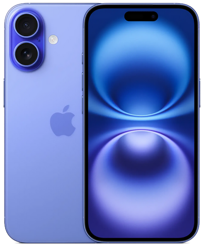Смартфон Apple Iphone 16 256Gb Sim + Sim Ультрамарин