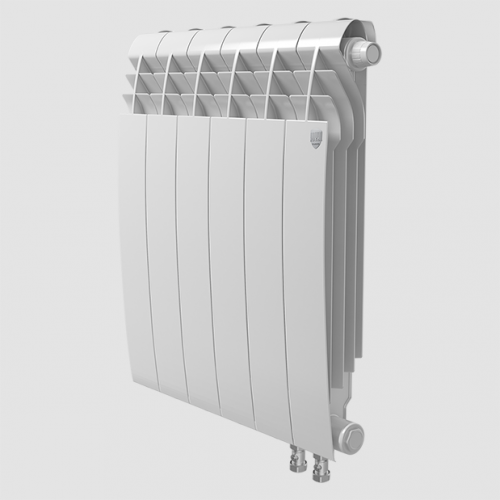 Биметаллический радиатор отопления  Royal Thermo Biliner 500 V 4 Секции Bianco Traffico