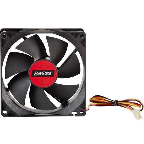 Вентилятор Exegate Mirage-H EX253950RUS 92x92x25 гидродинамический подшипник, 1800 RPM, 22dB, 3pin