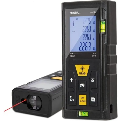 Лазерный дальномер Deli DL4171