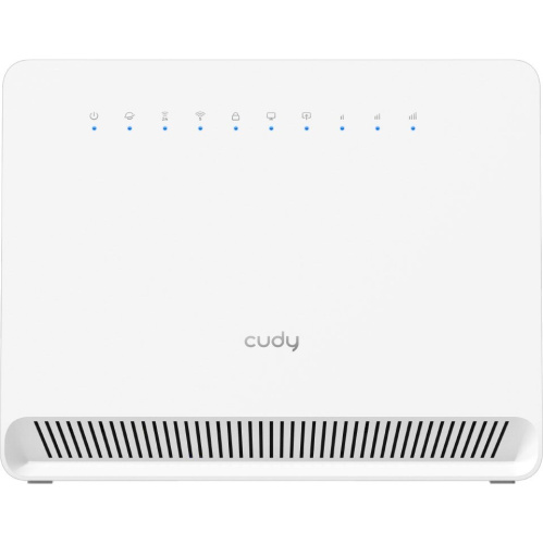 Модем CUDY AC1200 (LT500E) Wi-Fi 4G LTE-Cat4 Router, AC1200 Wi-Fi, build-in 4G LTE modem, 4 10/100M RJ45, Nano SIM, 300Mbps at 2.4GHz + 867Mbps