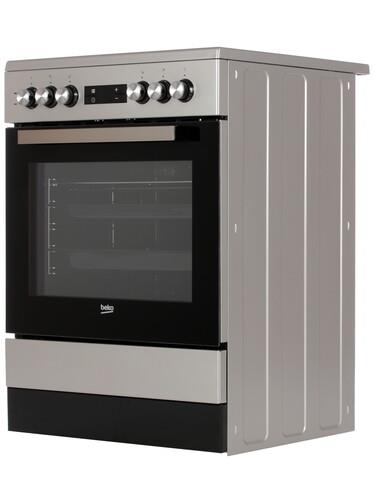 Электрическая плита Beko FSM67320GSS серый