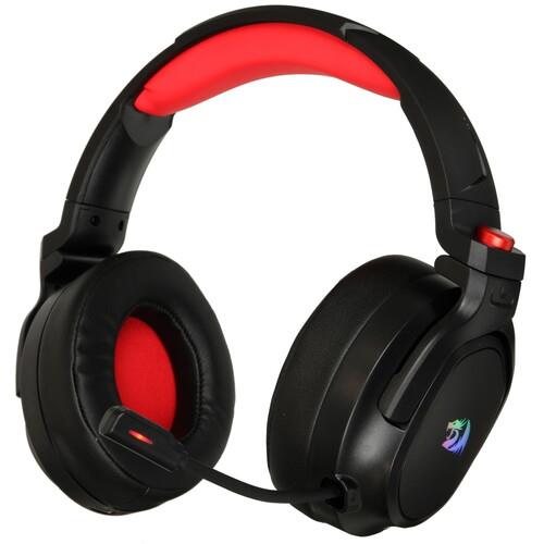 Беспроводные/проводные наушники Redragon Nomen RGB черный