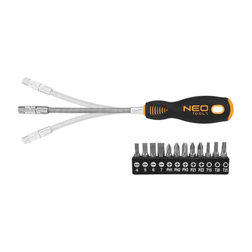 Отвертка гибкая NEO TOOLS 04-215 13 пр.