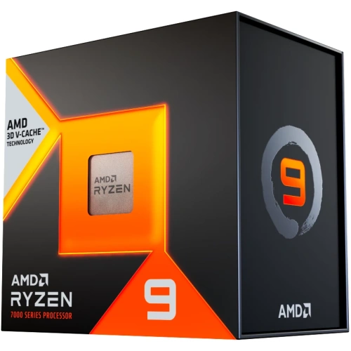 Процессор AMD Ryzen 9 7900X3D (100-100000909WOF) BOX (Raphael, 5nm, C12/T24, Base 4,4GHz, Turbo 5,6GHz, RDNA 2 Graphics, L3 128Mb, TDP 120W, SAM5)