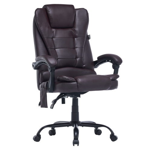 Кресло Cactus CS-CHR-OC03M-BR эко.кожа темно-коричневый