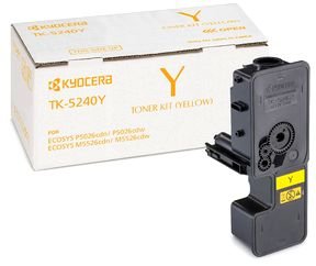 Тонер-картридж Kyocera 1T02R7ANL0 TK-5240Y 3 000 стр. Yellow для P5026cdn/cdw, M5526cdn/cdw