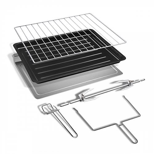 Мини-печь BQ EO2002B Steel-Black серебристый