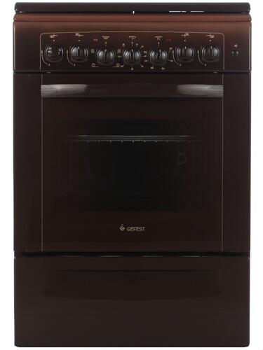 Комбинированная плита Gefest 6102-02 0001 коричневый