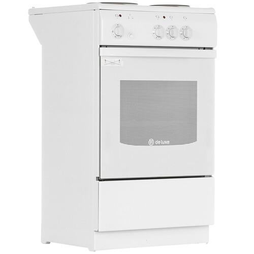 Электрическая плита De Luxe 5003.17Э белый