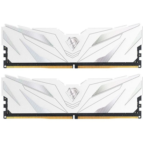 ОЗУ Netac Shadow II NTSWD5P60DP-32W, DDR 5 DIMM 32Gb (16Gbx2), 6000Mhz, CL38, White