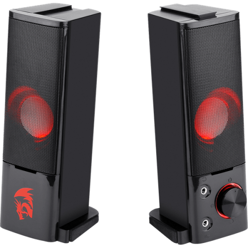 Акустическая система 2.0 DEFENDER Redragon Orpheus (77601) black, 6 Вт, питание от USB