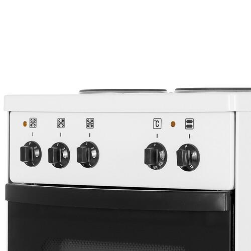 Электрическая плита МЕЧТА 341Ч [50 см, эмал. сталь, конф.-3 шт, 48.7 л, ящик, белый]