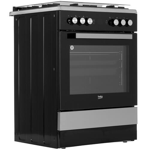 Комбинированная плита Beko FSM62530DXMS черный