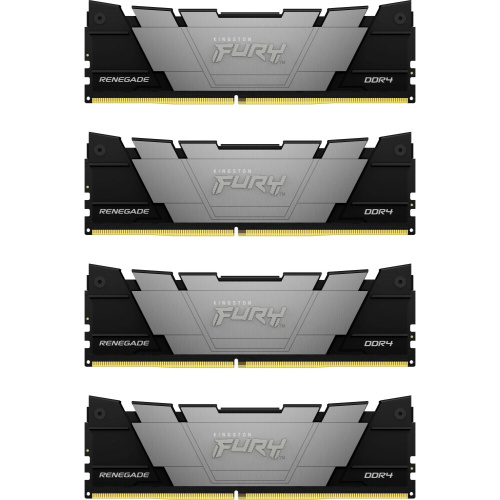 ОЗУ Kingston Fury Renegade Black KF436C18RB2K4/128 128GB 3600MHz DDR4 CL18 DIMM (Kit of 4)